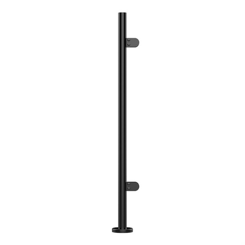 End Post Assembled - 42.4mm  - 304 PPC Black