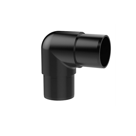 Round Elbow 90 Degree Corner - 42.4mm - 304 PPC Black